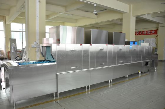 China SS-Restaurant-Küchen-Spülmaschine, automatische Spülen-Heizung der Geschirrspülmaschine-36kw fournisseur