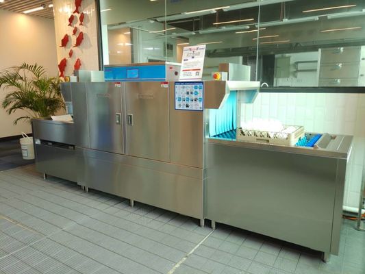 China Küche 180L überzieht Waschmaschine, Handelsspülmaschine für Kaffeestube 59KW fournisseur